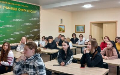 24 жовтня у ДПТНЗ «Вінницьке вище професійне училище сфери послуг» до Дня української писемності та мови відбулася година спілкування “Українська мова серед європейських мов”