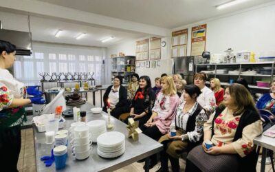 15 грудня в ДПТНЗ «Вінницьке вище професійне училище сфери послуг» відбувся майстер-клас з приготування різдвяних страв подільської кухні