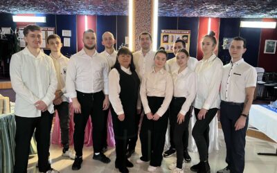 28 лютого здобувачі освіти групи КМ -15 -22 успішно пройшли державну кваліфікаційну атестацію з професії «Майстер ресторанного обслуговування» четвертого розряду