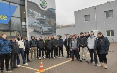 Партнерство заради освіти: візит до “Автотрейдінг-Вінниця SKODA”